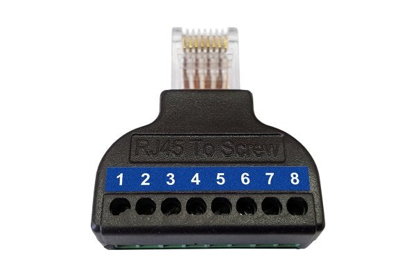 EAN 4250367756294 - Wantec Splitter 2wIP für 4 Leitungen/nur 5627 verwendb. divisor de red Negro imagen 1