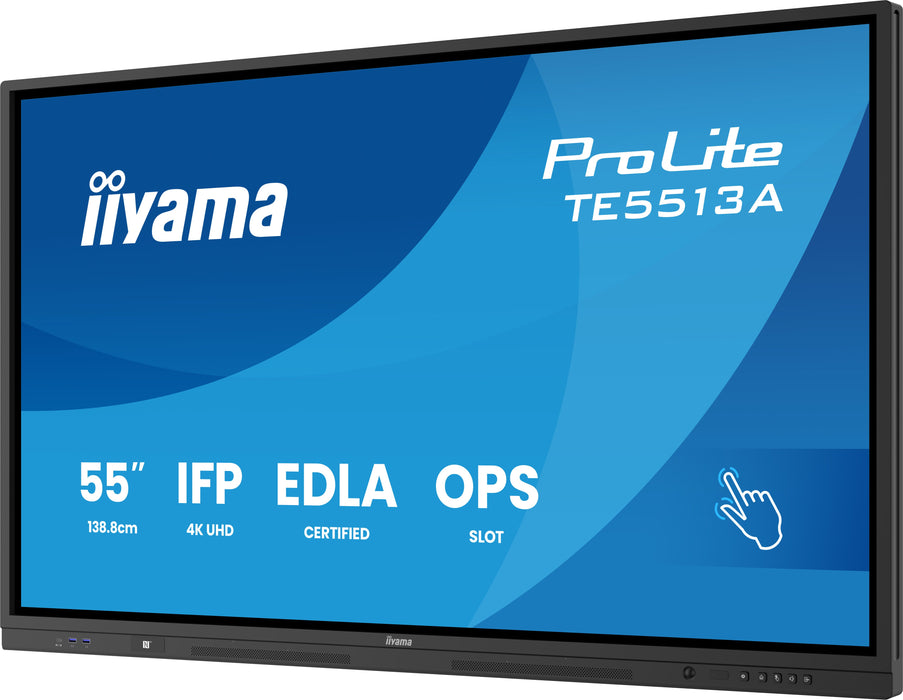 EAN 4948570124800 - iiyama TE6513A-B1AG pantalla de señalización Panel plano interactivo 163,8 cm (64.5") Wifi 450 cd / m² 4K imagen 5