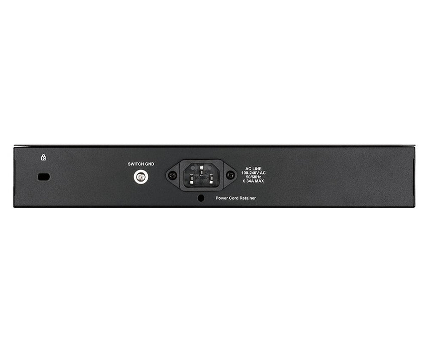 EAN 0790069373220 - D-Link DGS-1210-20 switch Gestionado L2 Gigabit Ethernet (10/100/1000) 1U Negro imagen 3