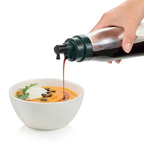 EAN 8592973122299 - Tescoma 428652 dispensador de aceite/vinagre 250 L Botella Vidrio, Plástico Verde, Transparente imagen 5