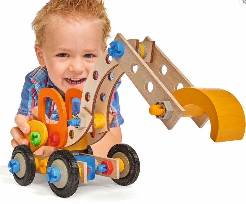 EAN 4051902390870 - Eichhorn Constructor, Excavator juguete de habilidad motora imagen 2