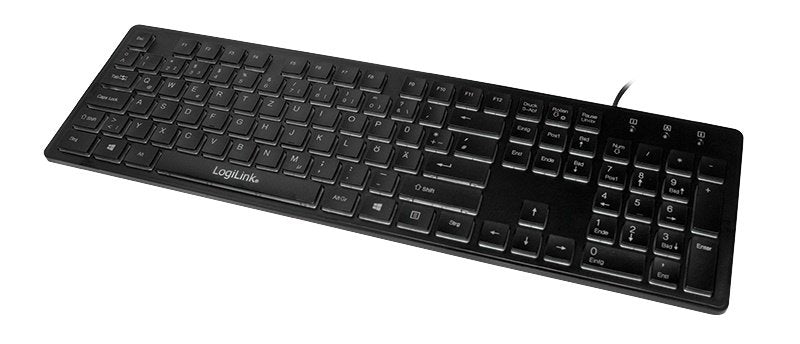 EAN 4052792041668 - LogiLink ID0138 teclado Universal USB Alemán Negro imagen 1