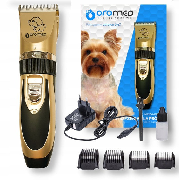 EAN 5907763679441 - Oromed ORO-PET CLIPPER GOLD cortadora de pelo de mascotas imagen 2