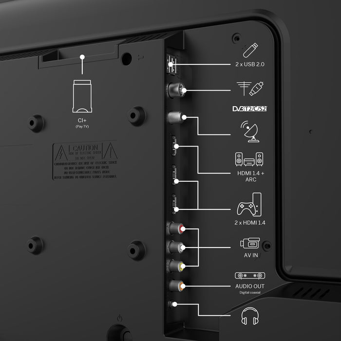 EAN 9120106661606 - Thomson 24HD2S13 Televisor 61 cm (24") HD Negro imagen 2
