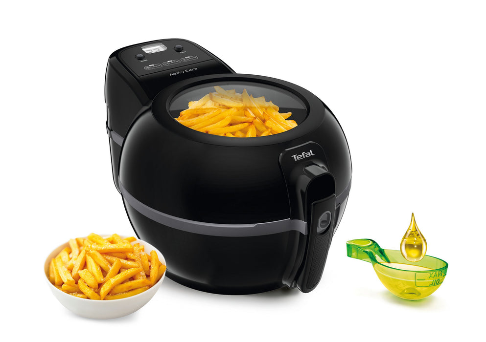 EAN 3045380017641 - Tefal ActiFry Extra FZ7228 Sencillo Independiente 1500 W Freidora de aire caliente Negro imagen 1