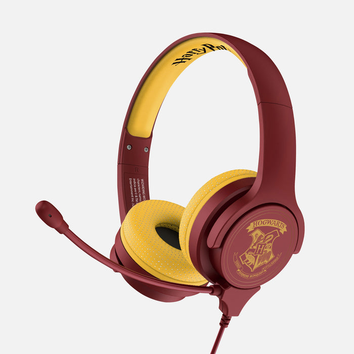EAN 5055371623438 - OTL Technologies Harry Potter Hogwarts Crest Auriculares Alámbrico Diadema Juego Borgoña, Amarillo imagen 1