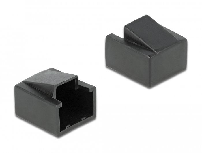 EAN 4043619864706 - DeLOCK 86470 tapa de seguridad para enchufe RJ-45 Negro 10 pieza(s) imagen 2