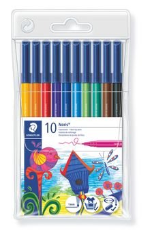 EAN 4007817339657 - Staedtler Noris 326 rotulador Negro, Azul, Marrón, Verde, Naranja, Rojo, Violeta, Amarillo 1 pieza(s) imagen 1