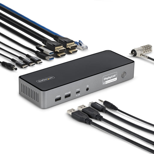 EAN 65030912945 - StarTech.com DK30C2DPEPRUE base para portátil y replicador de puertos Alámbrico USB 3.2 Gen 1 (3.1 Gen 1) T imagen 1