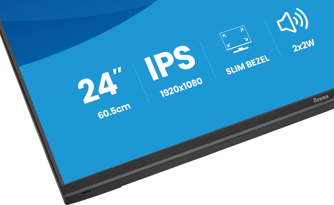 EAN 4948570125814 - iiyama ProLite X2497HSU-B1 pantalla para PC 60,5 cm (23.8") 1920 x 1080 Pixeles Full HD LED Negro imagen 8