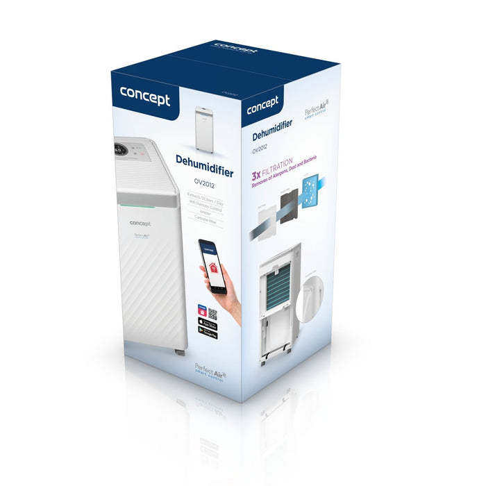 EAN 8595631020531 - Concept OV2012 deshumidificador 2,2 L 45 dB 210 W Blanco imagen 11