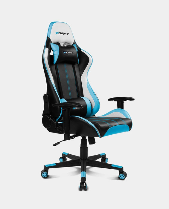 EAN 8436587972164 - DRIFT DR175 Silla para videojuegos universal Asiento acolchado Negro, Azul, Blanco imagen 2