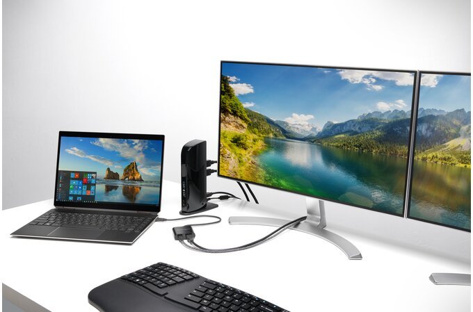 EAN 0085896754015 - Kensington Pro Fit Ergo teclado Universal RF Wireless + Bluetooth QWERTY Inglés de EE. UU. Negro imagen 9