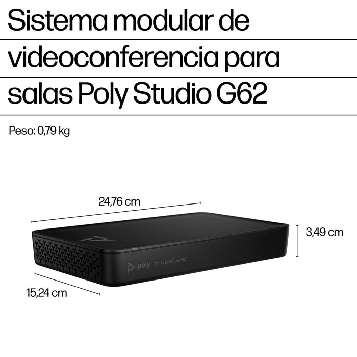 EAN 197961146721 - Poly Studio G62 Video Conferencing System sistema de video conferencia 10 personas(s) Ethernet Sistema de  imagen 4