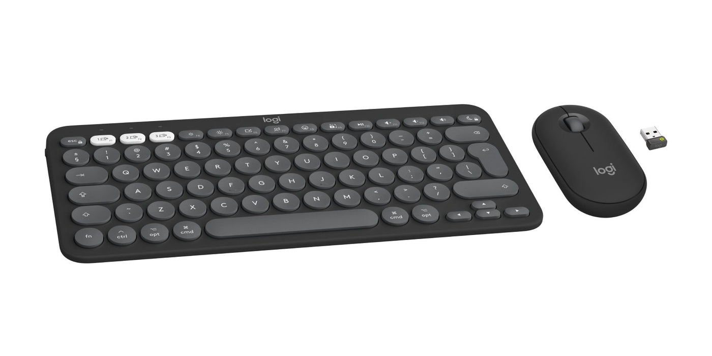EAN 5099206117051 - Logitech 920-012244 teclado Ratón incluido Universal RF Wireless + Bluetooth QWERTY Internacional de EE.U imagen 2