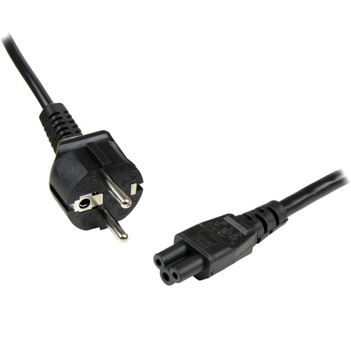 EAN 0065030849418 - StarTech.com PXTNB3SEU2M cable de transmisión Negro CEE7/7 C5 acoplador imagen 1