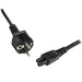 EAN 0065030858601 - StarTech.com PXTNB3SEU1M cable de transmisión Negro CEE7/7 C5 acoplador imagen 1