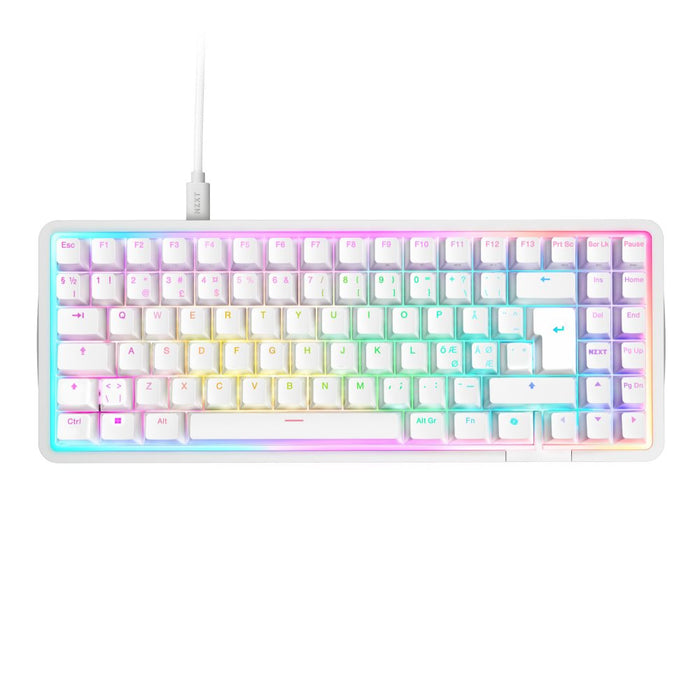 EAN 5056547204017 - NZXT KB-101NW-DE teclado Juego USB Alemán Blanco imagen 1