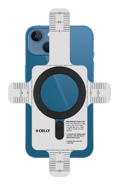 EAN 8021735218975 - Celly MAGCADAPTERBK accesorio para teléfono móvil o smartphone Anillo magnético imagen 2