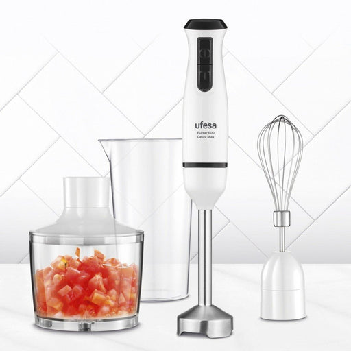 EAN 8422160055232 - Ufesa 70105523 licuadora 0,6 L Batidora de inmersión 600 W Negro, Blanco imagen 2