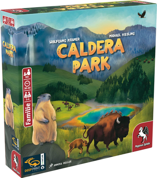 EAN 4250231734564 - Pegasus Spiele Caldera Park Juego de mesa Viaje/aventura imagen 1