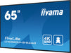 EAN 4948570124459 - iiyama LH6560UHS-B2AG pantalla de señalización Pizarra de caballete digital 165,1 cm (65") LED Wifi 500 c imagen 6