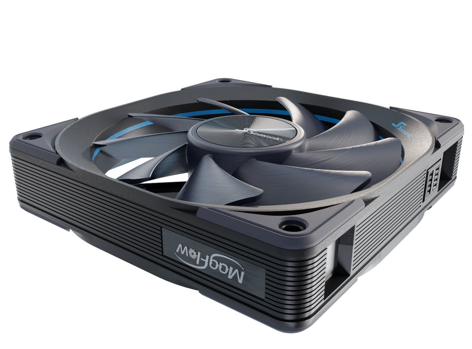 EAN 4711173877608 - Seasonic MagFlow 1-Fan Kit Carcasa del ordenador Ventilador 12 cm Negro 1 pieza(s) imagen 6