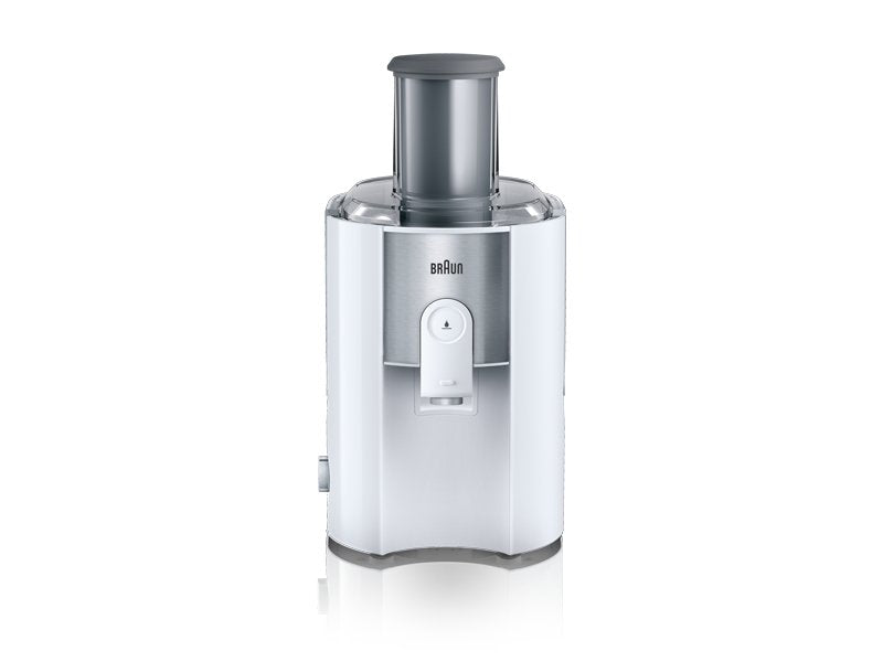 EAN 8021098773111 - Braun J 500 WH Exprimidor 900 W Acero inoxidable, Blanco imagen 1