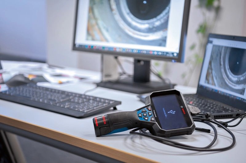 EAN 4059952657264 - Bosch GIC 12V-5-27 C PROFESSIONAL cámara de inspección industrial 8,3 mm Sonda dócil flexible IP67, IP54 imagen 11