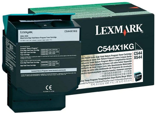 EAN 0734646083539 - Lexmark C544X1KG cartucho de tóner Original Negro imagen 1
