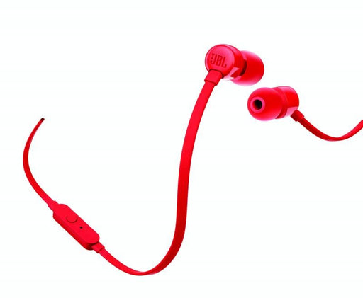 EAN 6925281927638 - JBL T110 Auriculares Alámbrico Dentro de oído Llamadas/Música Rojo imagen 1