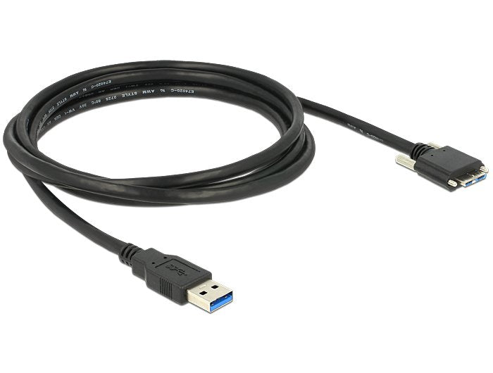EAN 4043619835980 - DeLOCK 2m USB 3.0 cable USB USB 3.2 Gen 1 (3.1 Gen 1) USB A Micro-USB B Negro imagen 1