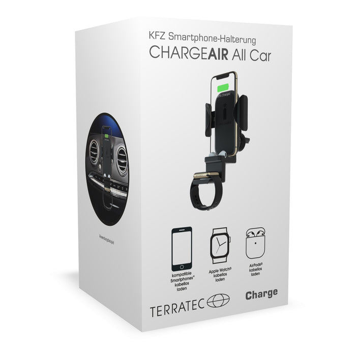 EAN 4040895006844 - Terratec ChargeAir All Car Soporte activo para teléfono móvil Teléfono móvil/smartphone, Reloj inteligent imagen 5