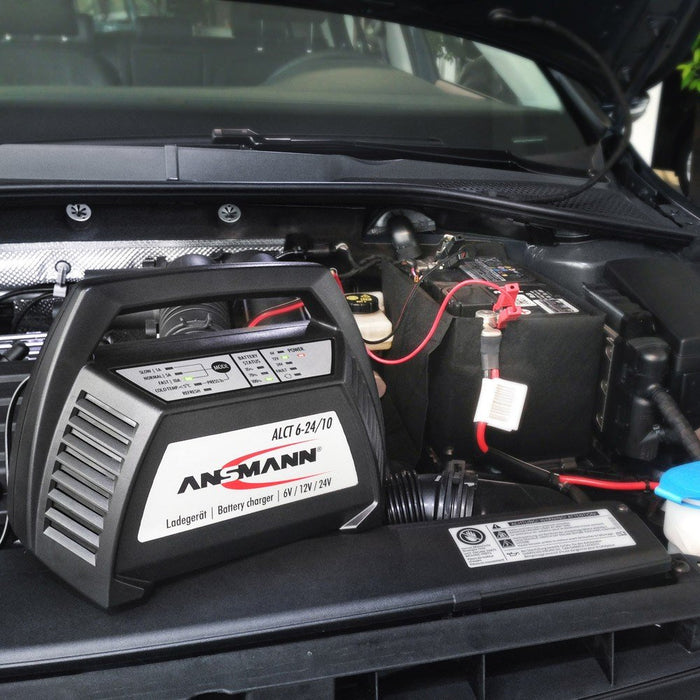 EAN 4013674021512 - Ansmann ALCT6-24/10 6/12/24 V Negro imagen 11