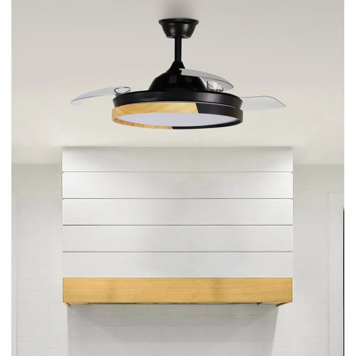 EAN 8435684343228 - Fabrilamp 214491388 ventilador Haya, Negro imagen 2