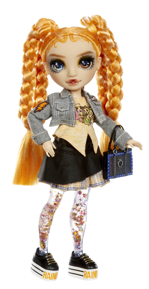 EAN 0035051427803 - Rainbow High Sparkle & Shine Fashion Dolls- Clementine (Orange) imagen 2
