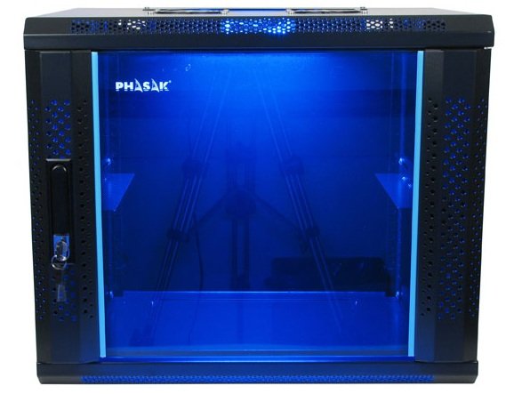 EAN 5605922000586 - Phasak PHP 2115 armario rack 15U Bastidor de pared Negro imagen 3