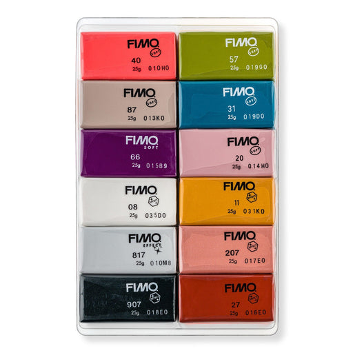 EAN 4007817053447 - Staedtler FIMO 8023 C Pasta de modelar 300 g Negro, Azul, Cobre, Oro, Perlado, Rosa, Rosa, Plata, Gris pa imagen 2