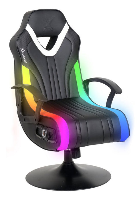 EAN 94338230390 - X Rocker Fury 2.1 RGB Silla gaming Asiento acolchado Negro, Blanco imagen 1