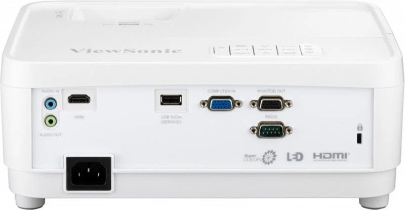 EAN 766907018073 - Viewsonic LS510W videoproyector Proyector de alcance estándar 3000 lúmenes ANSI LED WXGA (1280x800) Blanco imagen 4