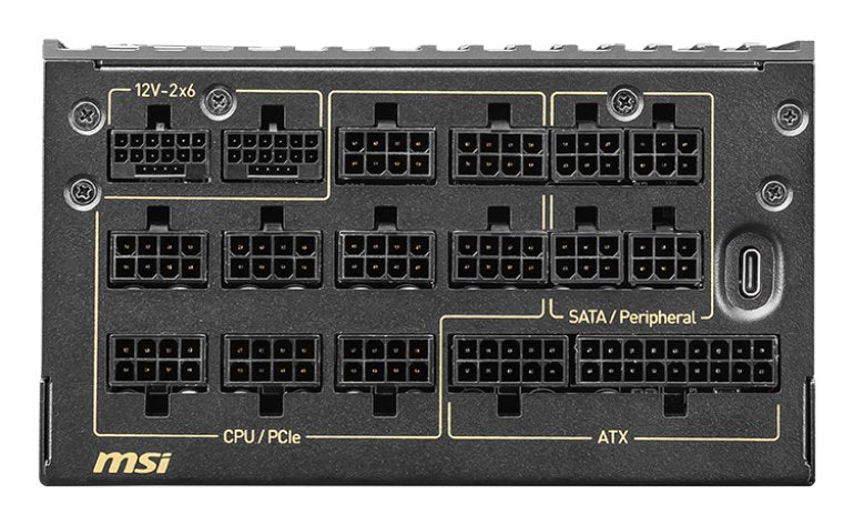 EAN 4711377238830 - MSI MEG Ai1600T PCIE5 unidad de fuente de alimentación 1600 W 24-pin ATX ATX Negro imagen 2