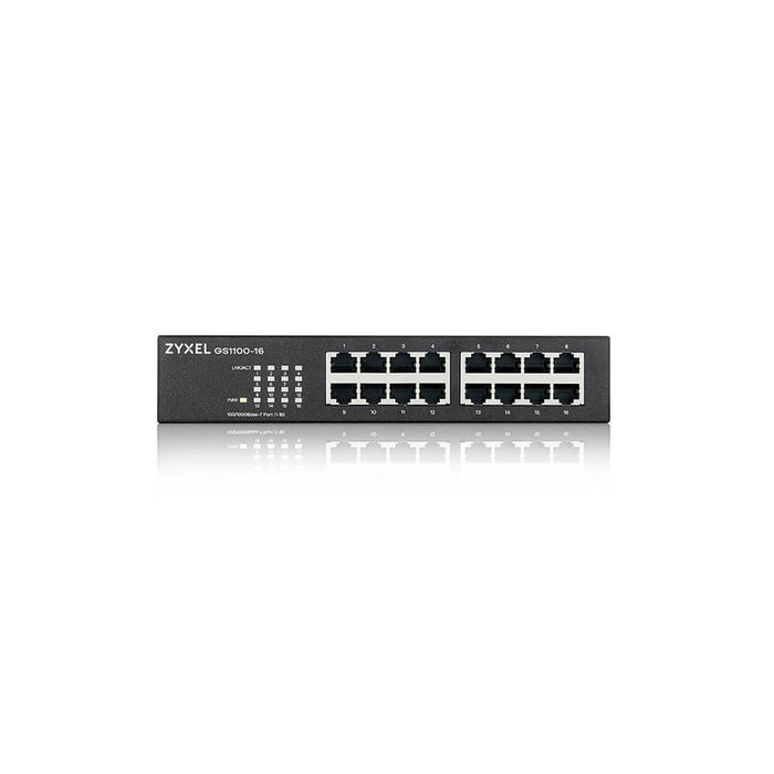 EAN 4718937614066 - Zyxel GS1100-16 No administrado Gigabit Ethernet (10/100/1000) imagen 3