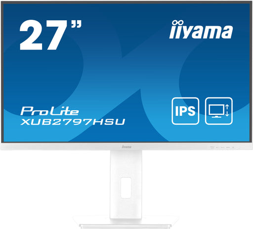 EAN 4948570124893 - iiyama ProLite XUB2797HSU-W2 pantalla para PC 68,6 cm (27") 1920 x 1080 Pixeles Full HD LED Blanco imagen 1