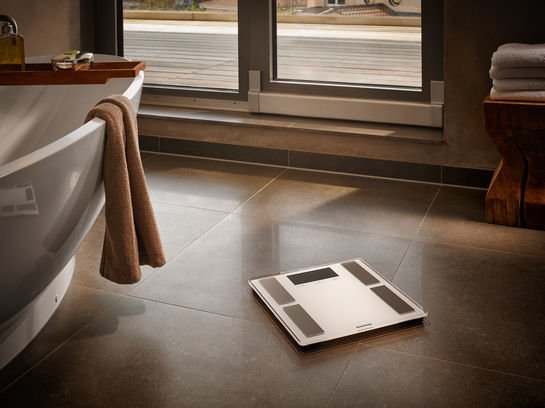 EAN 4006501638724 - Soehnle Shape Sense Connect 100 Rectángulo Plata Báscula personal electrónica imagen 2