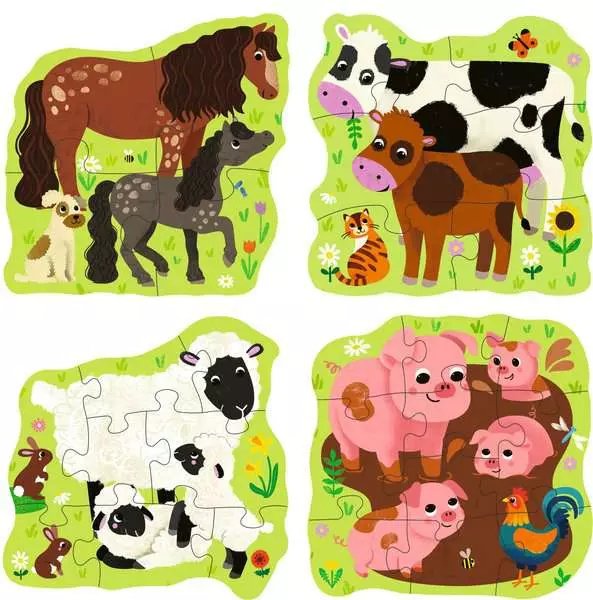 EAN 4005555040019 - Ravensburger 12.004.001 puzzle Puzzle rompecabezas 4 pieza(s) Animales imagen 2