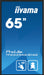 EAN 4948570123902 - iiyama TF6539AS-B1AG pantalla de señalización Pantalla plana para señalización digital 163,8 cm (64.5") L imagen 2