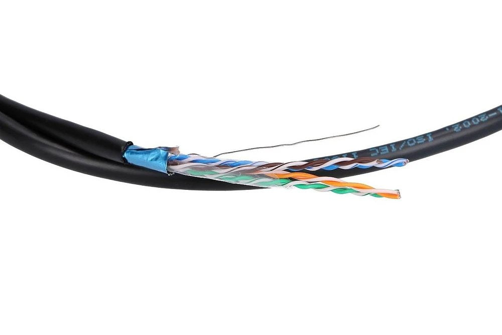 EAN 5903148919706 - Extralink CAT5E FTP (F/UTP) V2 OUTDOOR TWISTED PAIR 100M cable de red Negro F/UTP (FTP) imagen 5
