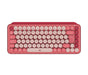EAN 5099206101623 - Logitech 920-010733 teclado Universal RF Wireless + Bluetooth QWERTY Nórdico Borgoña, Rosa, Rosa imagen 1