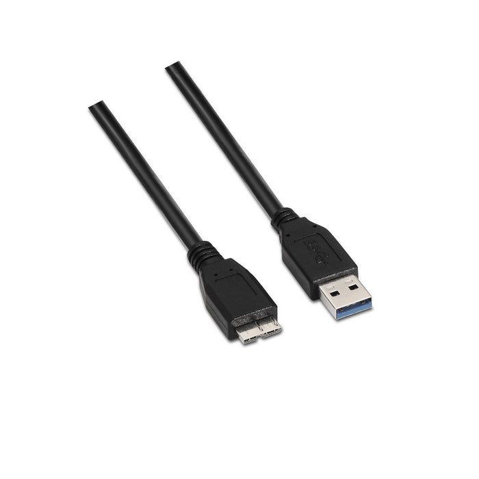EAN 8436574700435 - AISENS A105-0044 cable USB USB 3.2 Gen 1 (3.1 Gen 1) 2 m USB A Micro-USB B Negro imagen 1