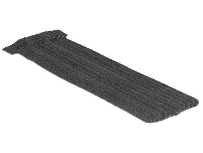 EAN 4043619186877 - DeLOCK 18687 velcro Negro 10 pieza(s) imagen 2
